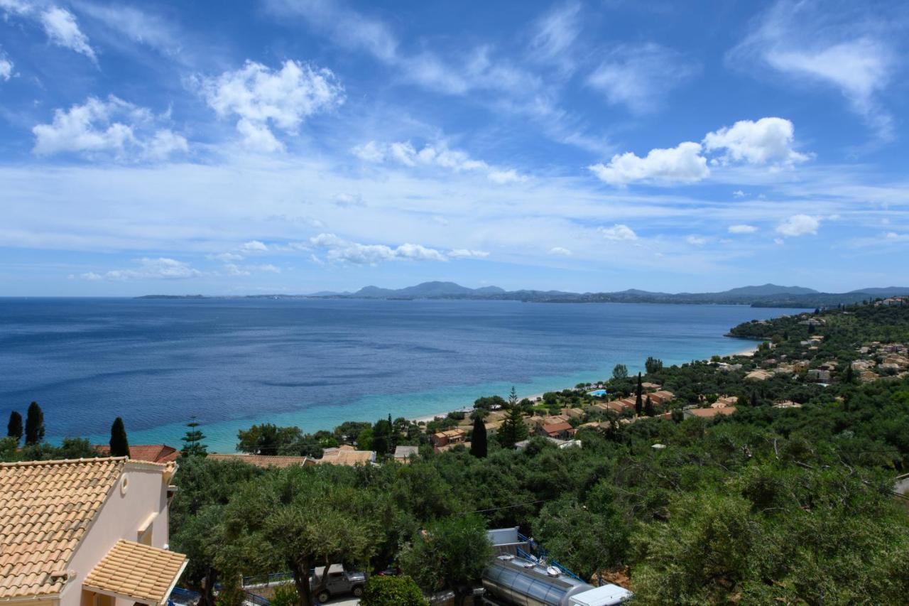 Barbati View Luxury Apartments Dış mekan fotoğraf
